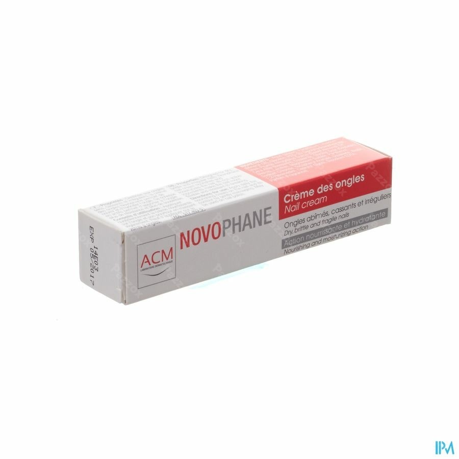 Novophane Creme Nourris. Ongle Tube 15ml