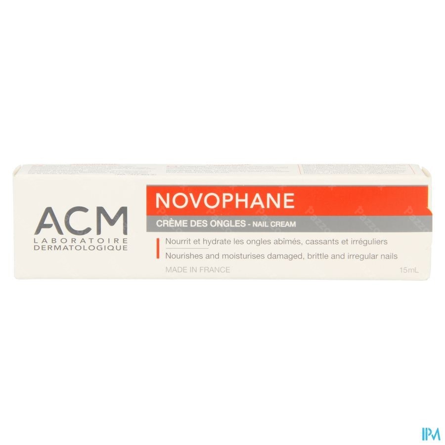 Novophane Creme Nourris. Ongle Tube 15ml