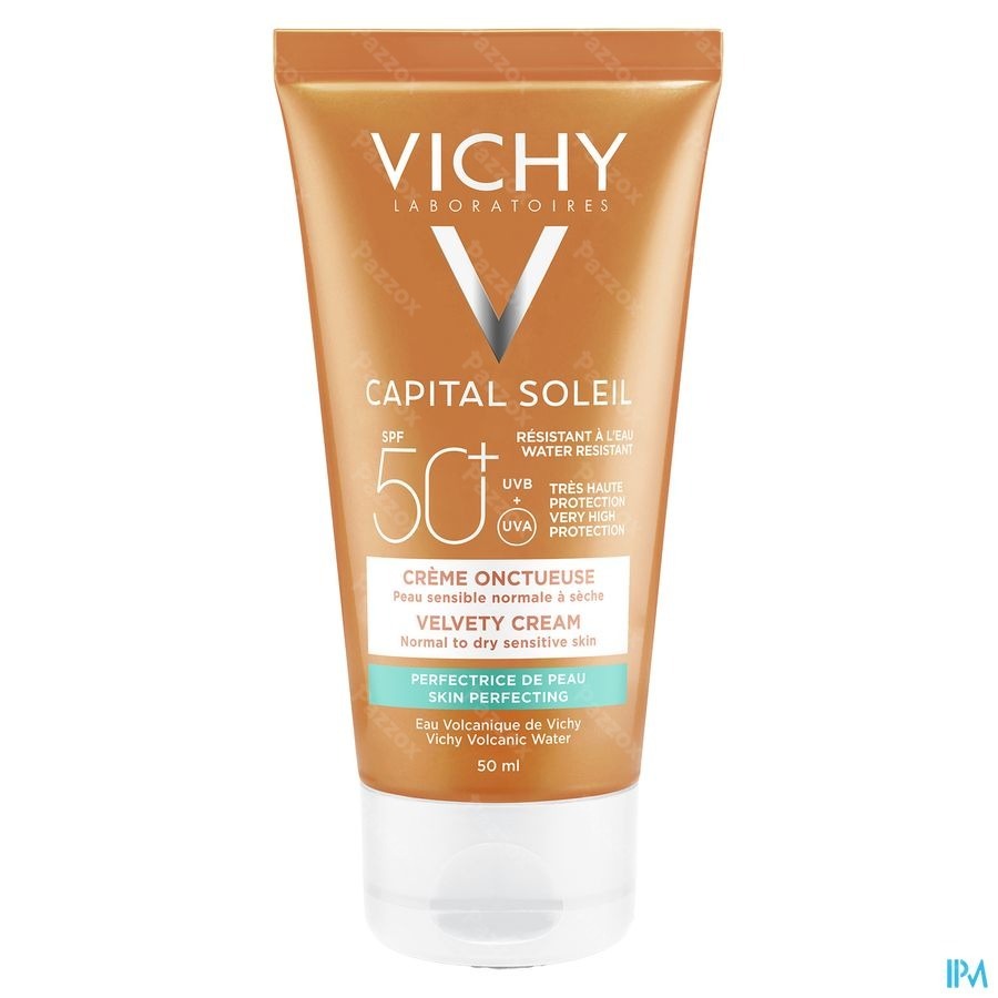 Vichy Capital Idéal Soleil Skin-perfecting Velvety cream SPF50+ 50ml