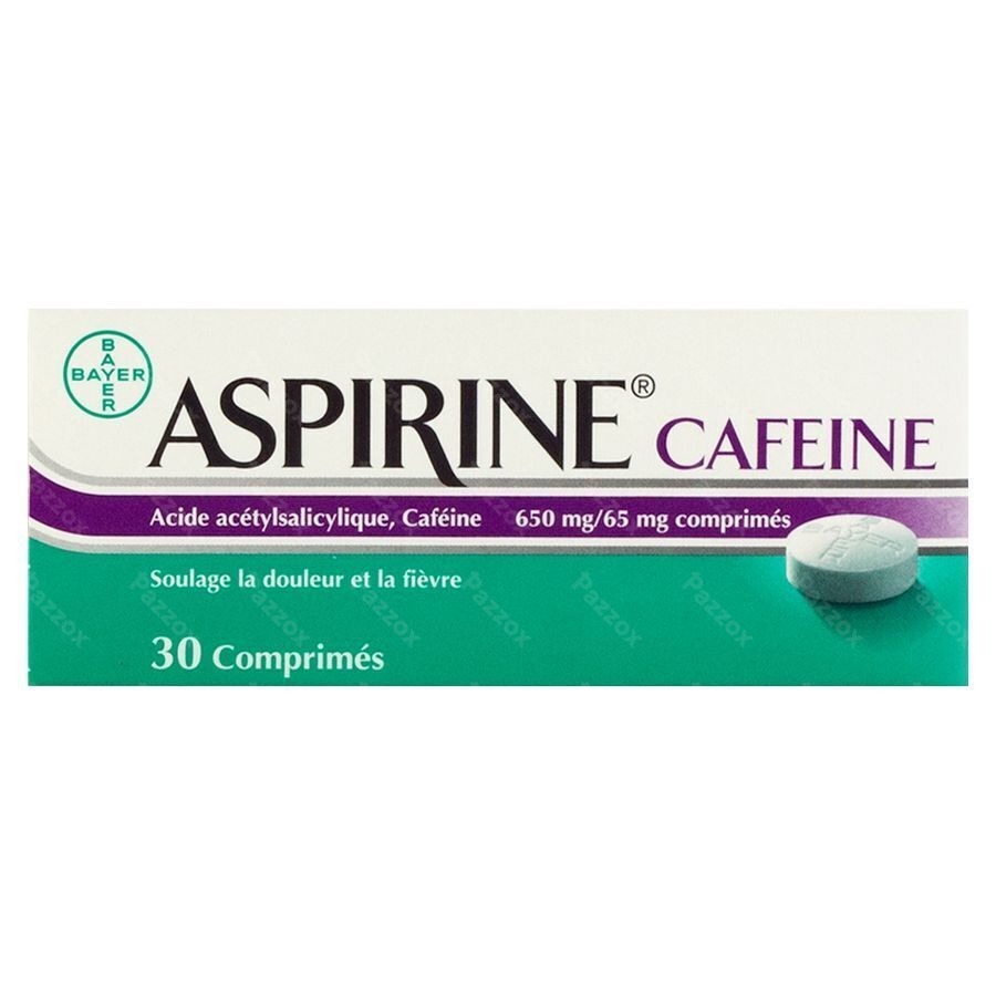 Aspirine Cafeine Comp 30