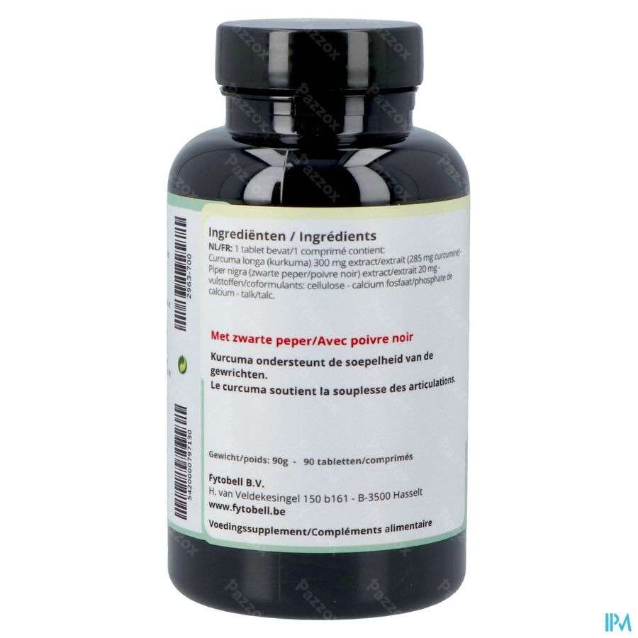 Fytobell Curcuma Forte Comp 90