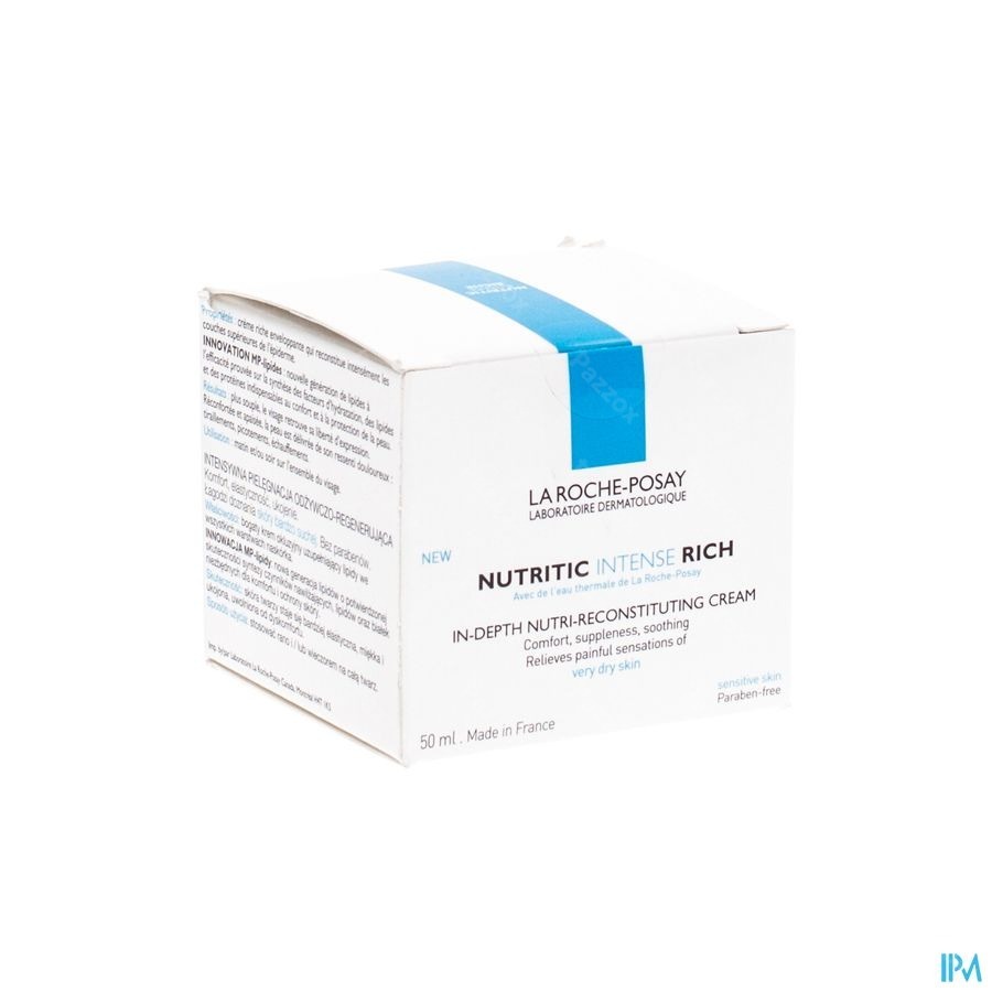 La Roche-Posay Nutritic Intense Rich Crème Droge En Gevoelige Huid 50ml