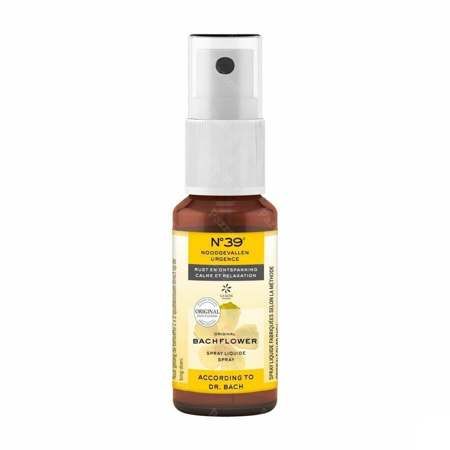 Fleurs de Bach Bio N°39 Urgence Spray 20ml