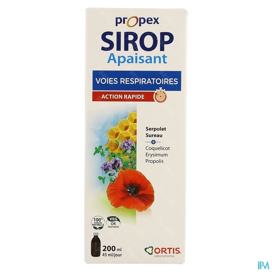 Ortis Propex Sirop Apaisant 200ml