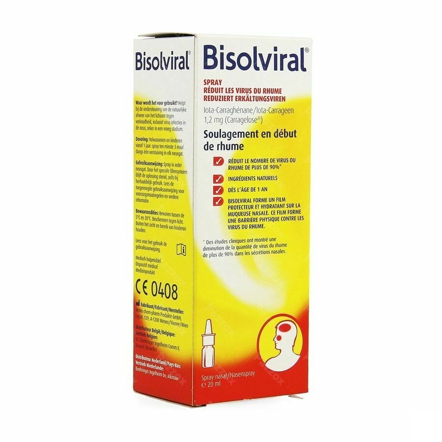 Bisolviral Spray Nasal 20ml
