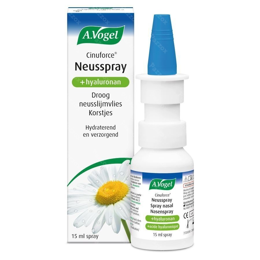 A.Vogel Cinuforce Neusspray Droog Slijmvlies 15ml