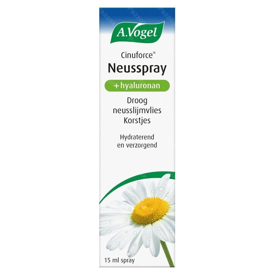 A.Vogel Cinuforce Neusspray Droog Slijmvlies 15ml