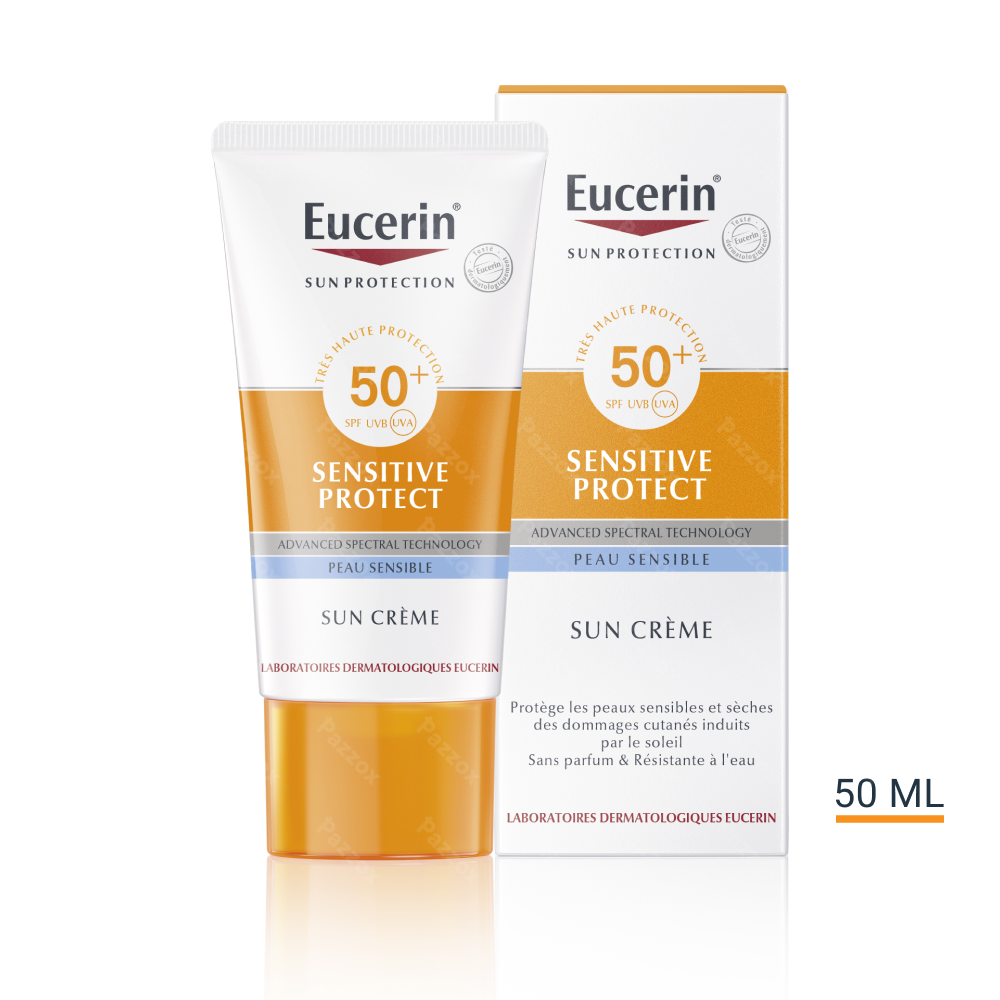 Eucerin Sentitive Protect Crème Peau Sensible Tube SPF50+ 50ml