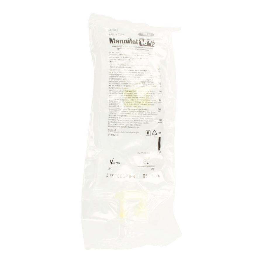 Bx-pl Mannitol 15 % Viaflo Sach 20x500 M