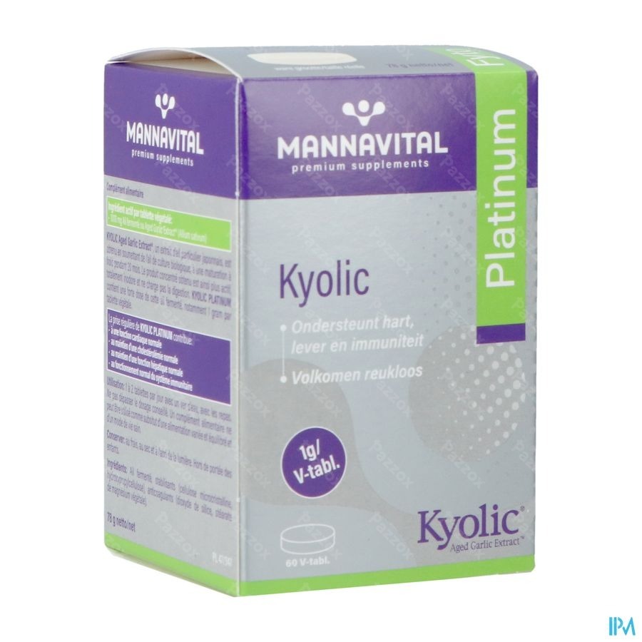 Kyolic Platinum (Gefermenteerde knoflook)