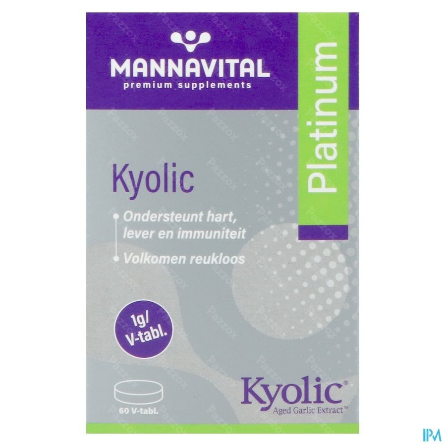 Kyolic Platinum (Gefermenteerde knoflook)