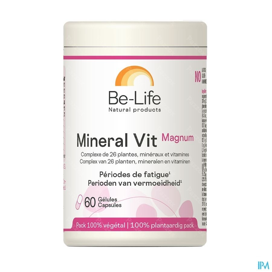 Be-Life Mineral Vit Magnum 60 Capsules