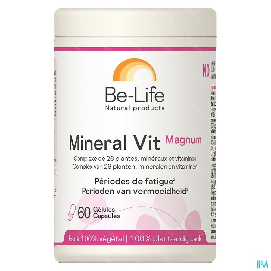 Be-Life Mineral Vit Magnum 60 Capsules