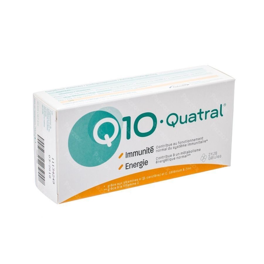 Q10-quatral Immunité & Energie - 1 Mois