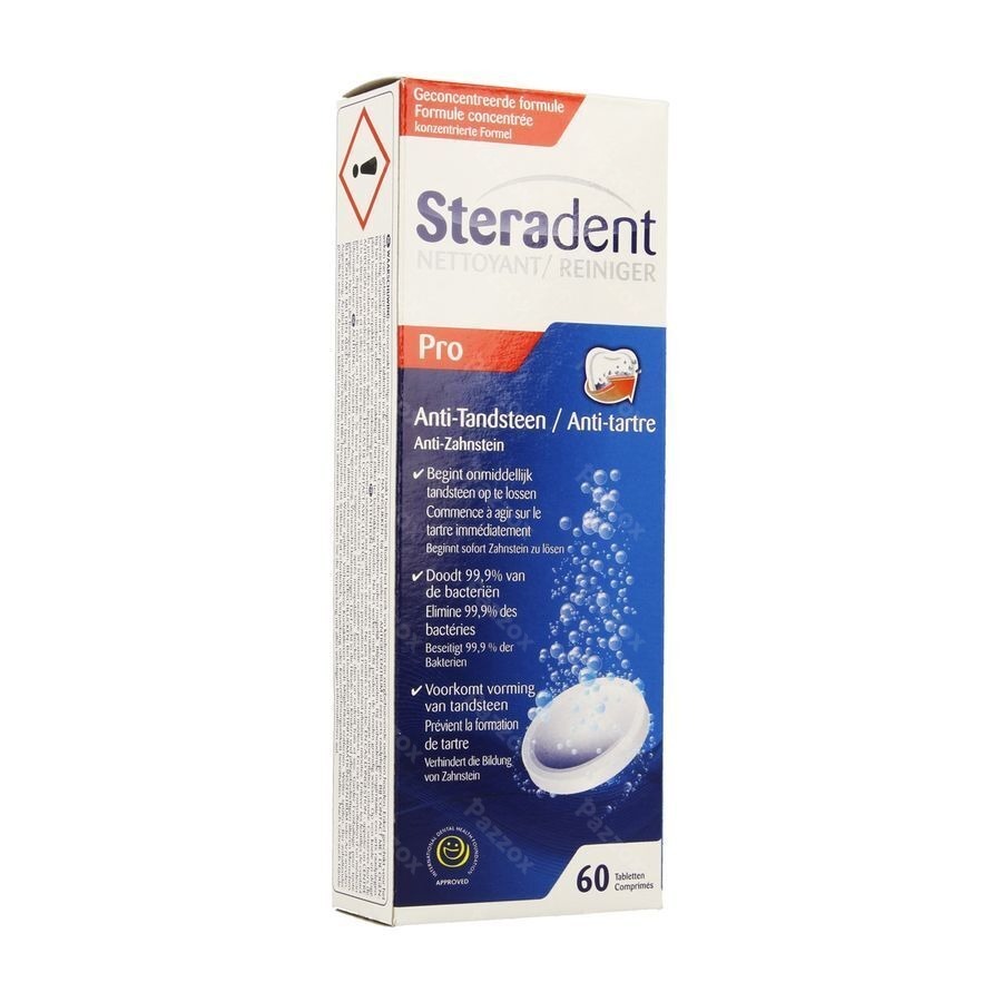 Steradent Anti-tartre Pro Comp 60