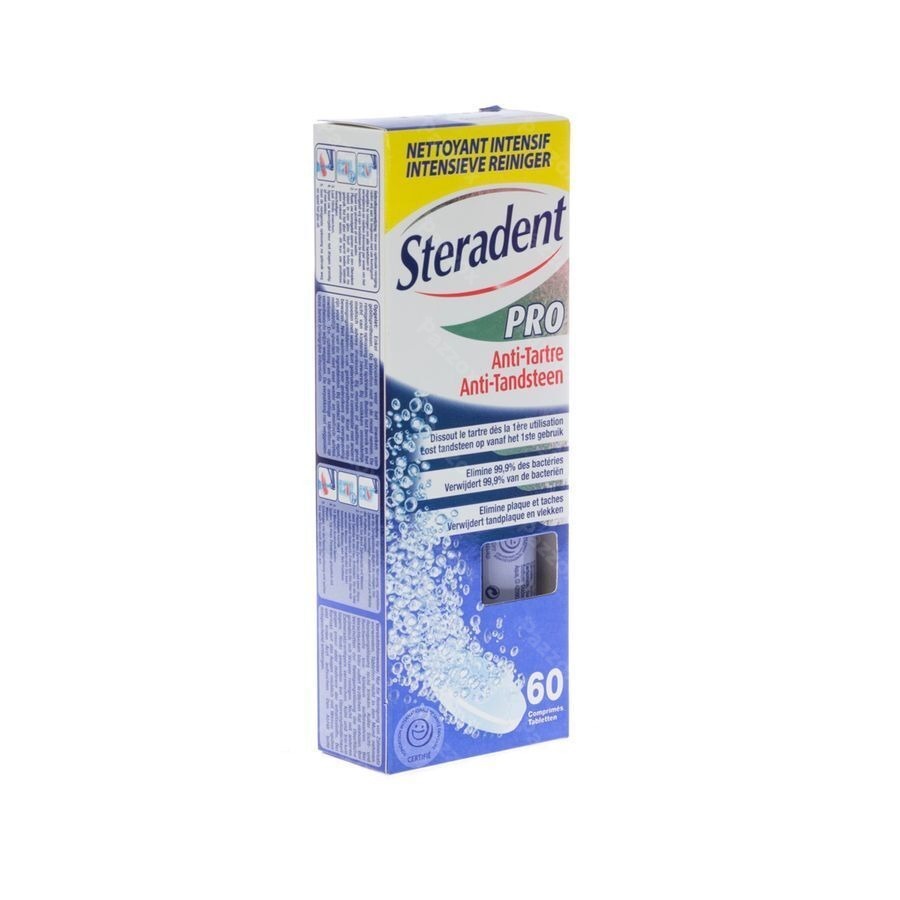 Steradent Anti-tartre Pro Comp 60