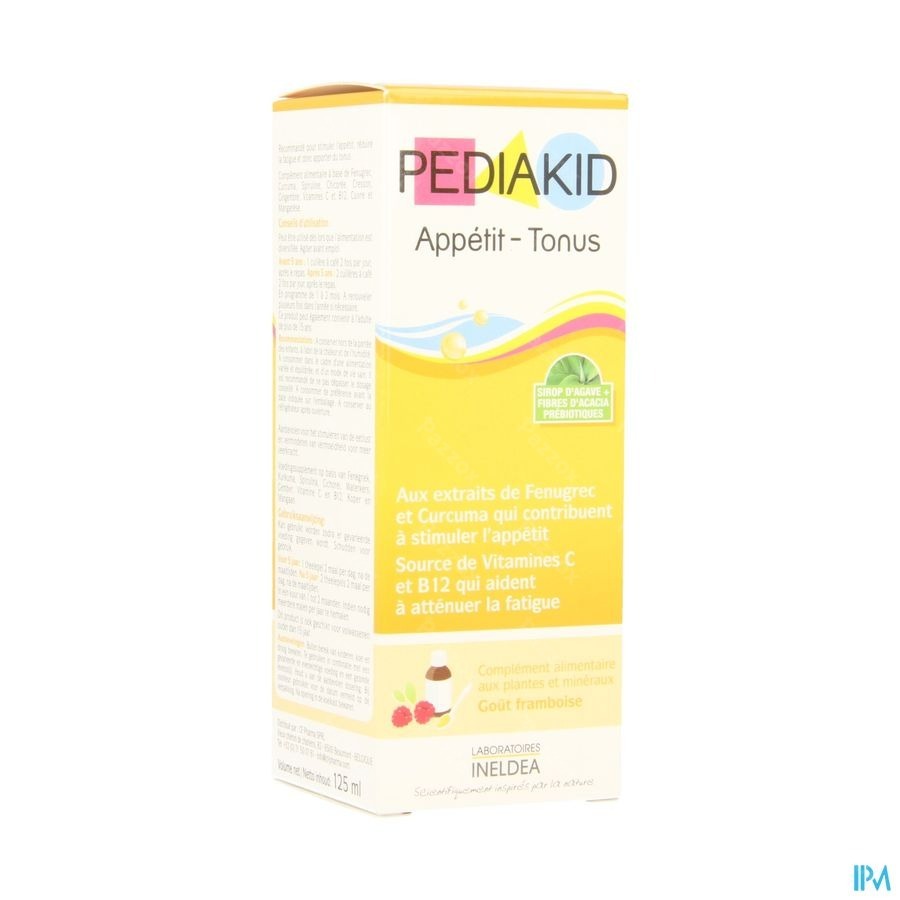 Pediakid Appetit Tonus Sol Buv Fl 125ml
