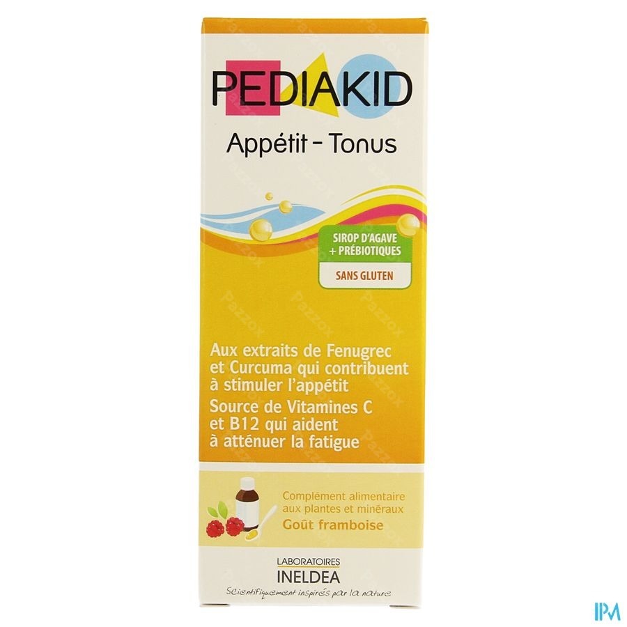 Pediakid Appetit Tonus Sol Buv Fl 125ml