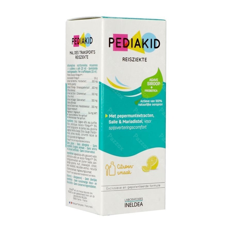 Pediakid Mal Des Transports Sol Buv Fl 125ml