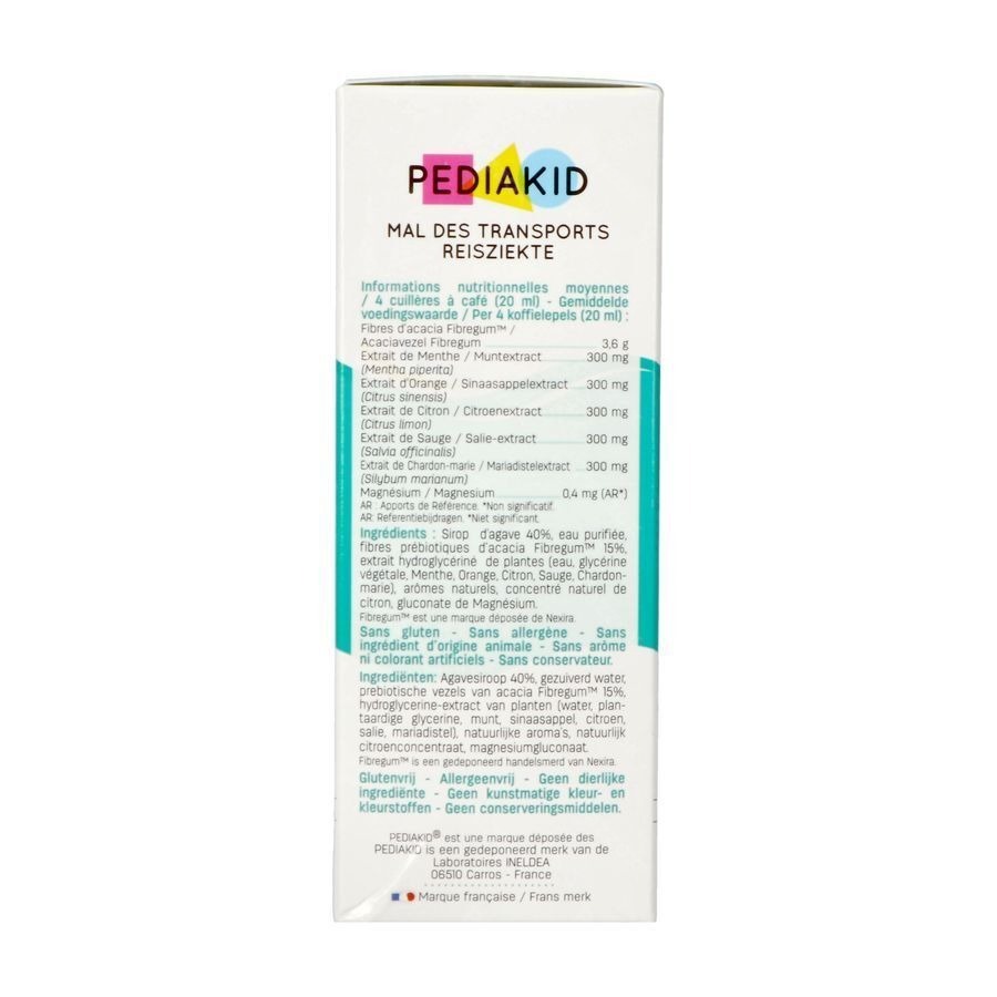 Pediakid Mal Des Transports Sol Buv Fl 125ml