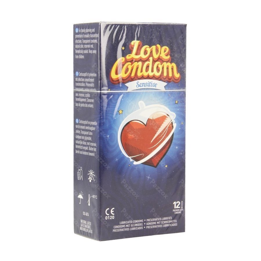 Love Condom Sensitive Condooms Met Glijmiddel 12