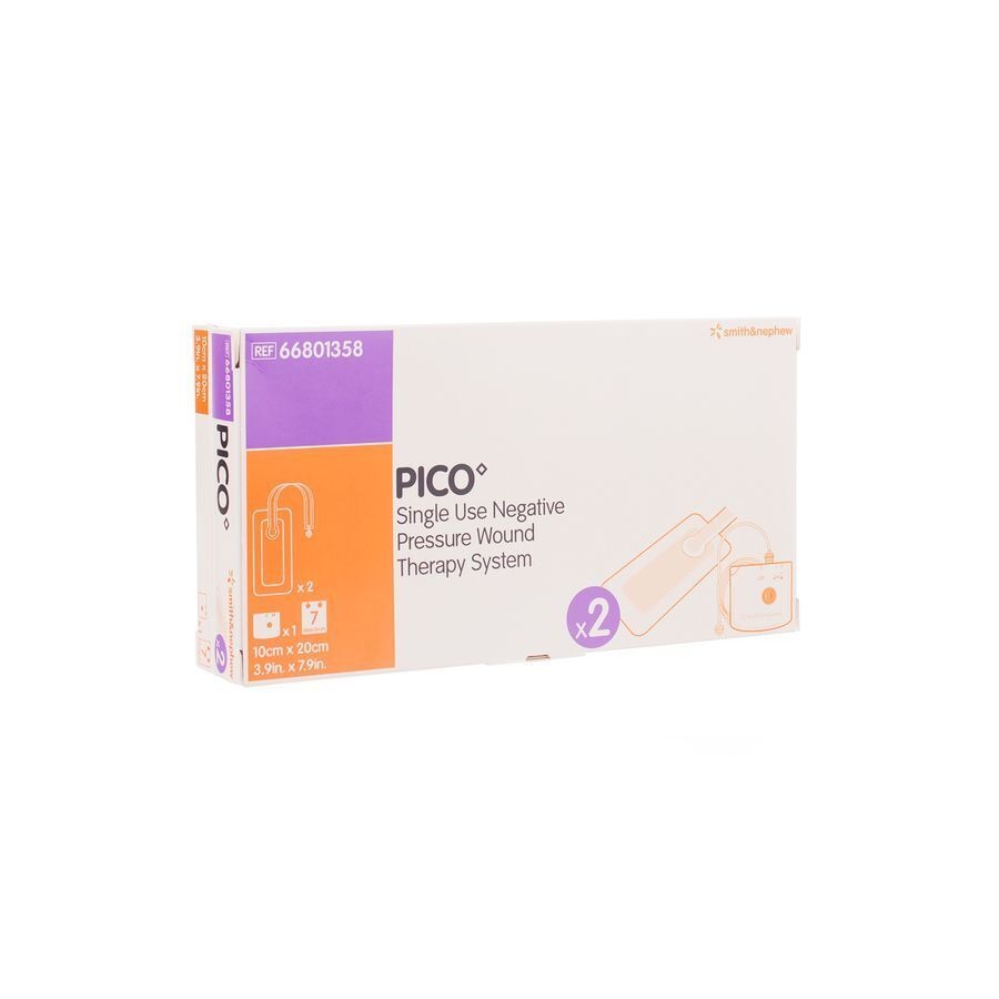 Pico Cp Sterile Silicone 10x20cm 1x2 66801358