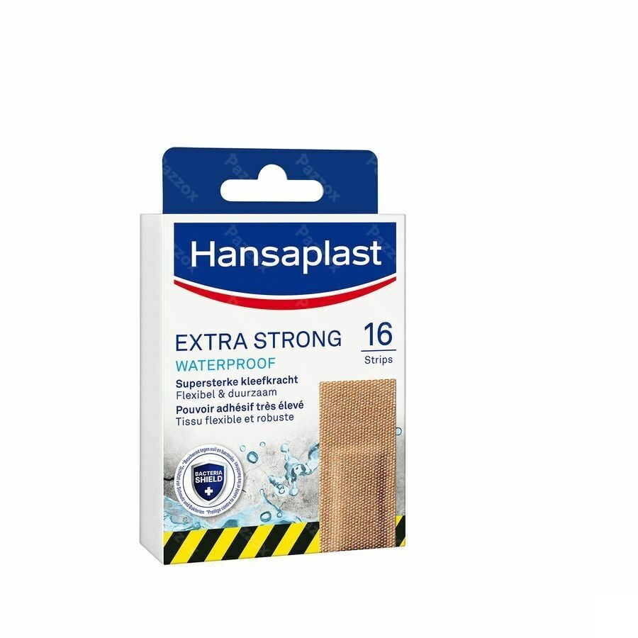 Hansaplast Extra Strong Waterproof Strips 16