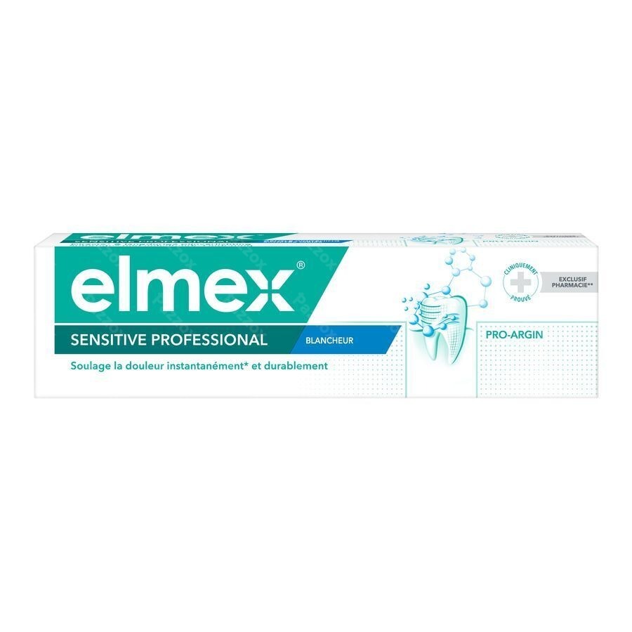 Dentifrice Elmex Sensitive Professional Blancheur Tube 75ml