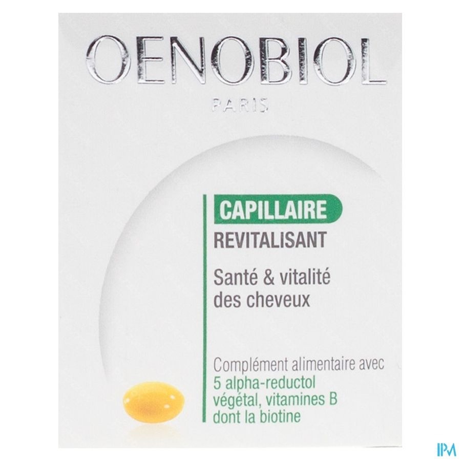 Oenobiol Cheveaux Revitalisant Caps 60