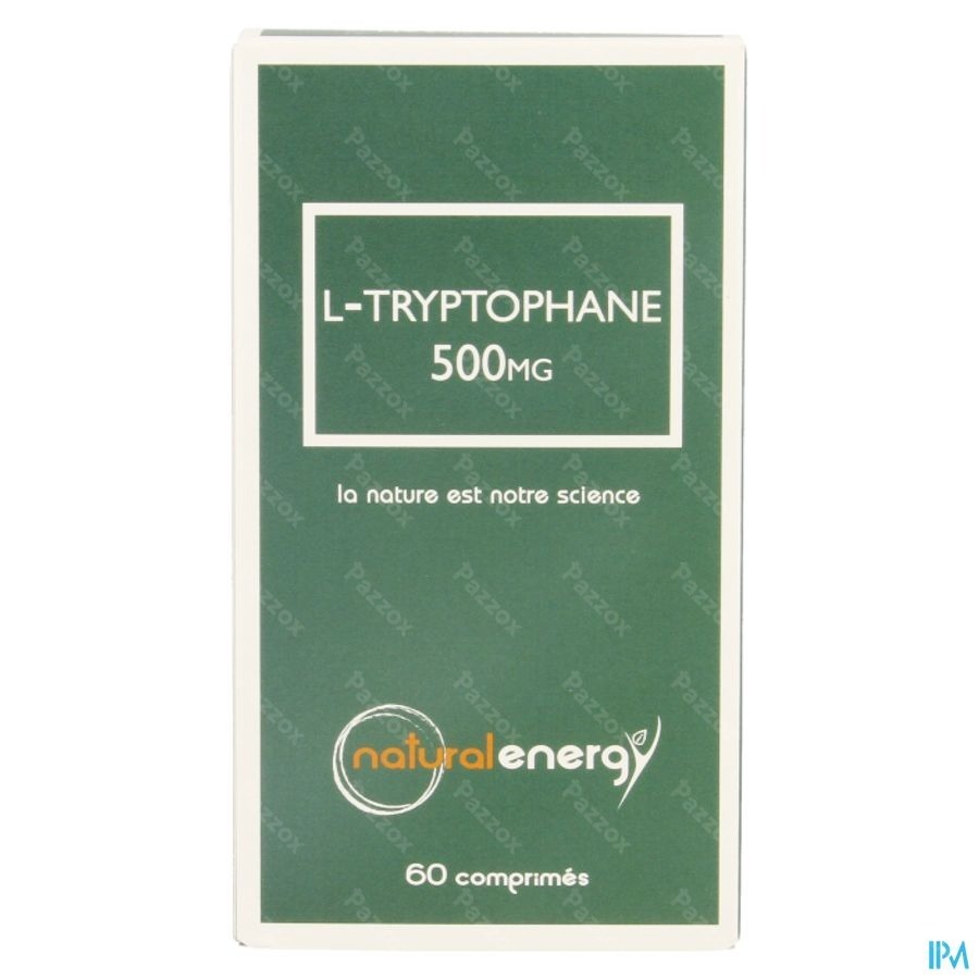 Natural Energy L-Tryptophane 500mg Comprimées 60