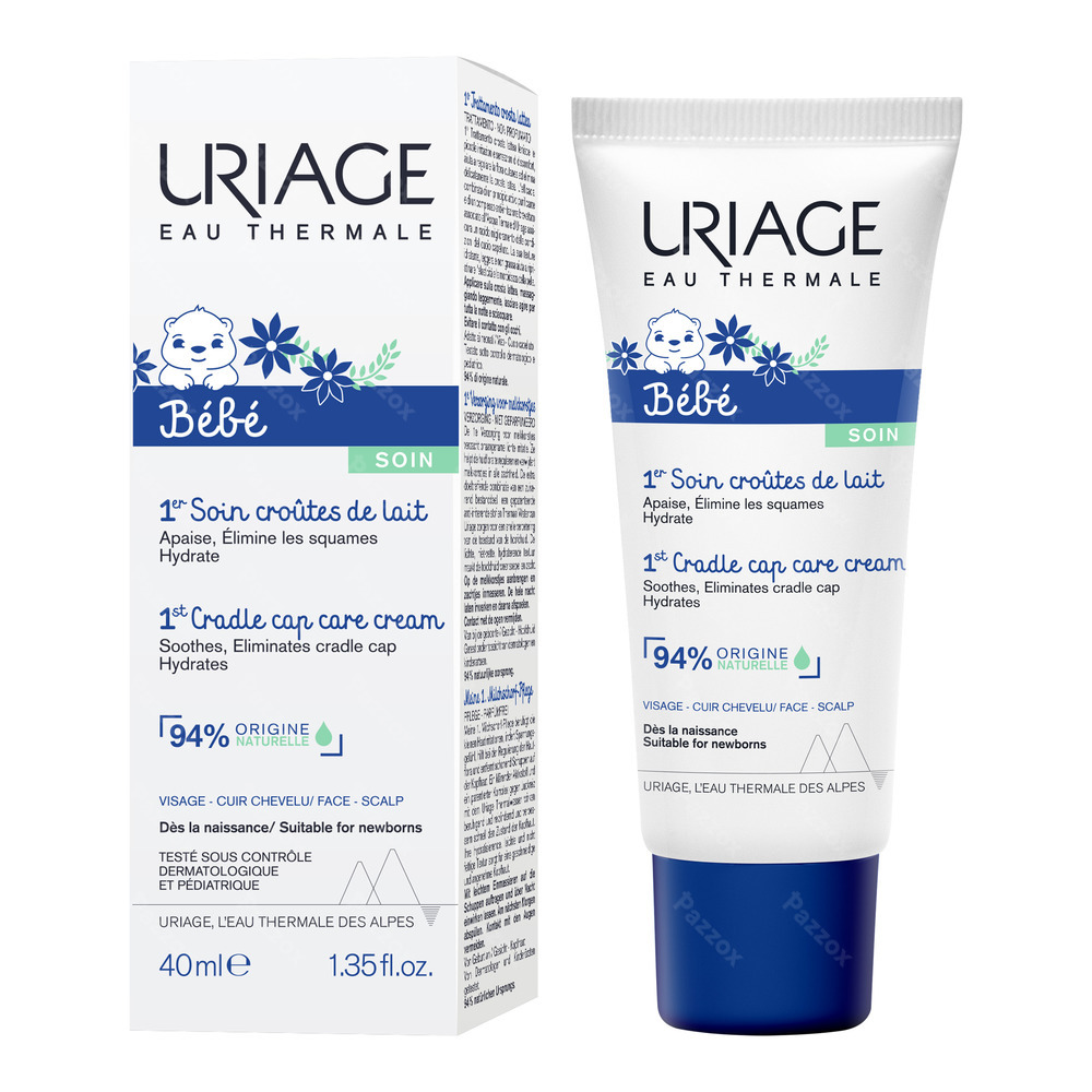 Uriage Bébé Crème Melkkorstjes Tube 40g