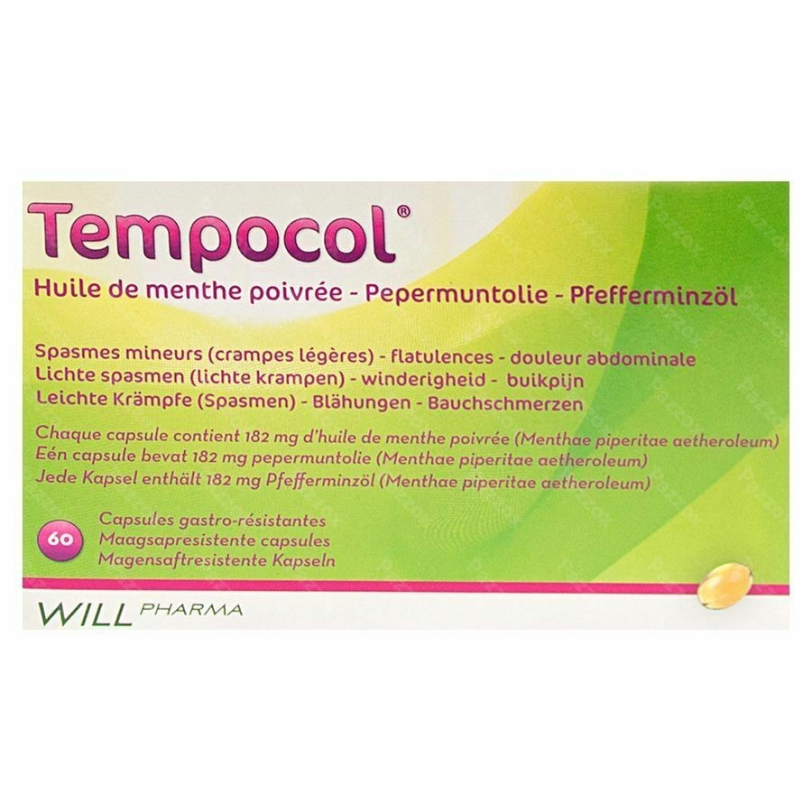 Tempocol Caps 60 X 182mg