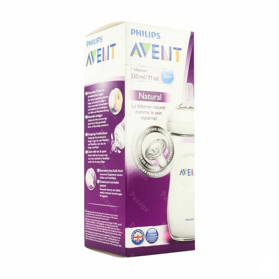 AVENT BIBERON NATURAL 330 ML 