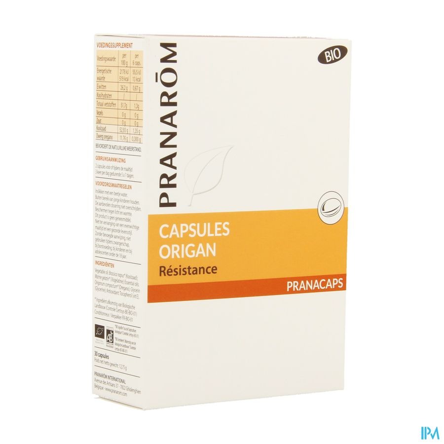 Origan Bio Blister Caps 2x15 Pranarom