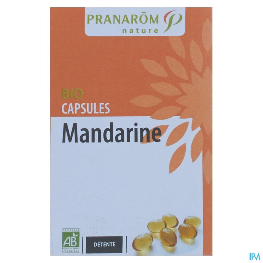 Mandarine Bio Blister Caps 2x15 Pranarom