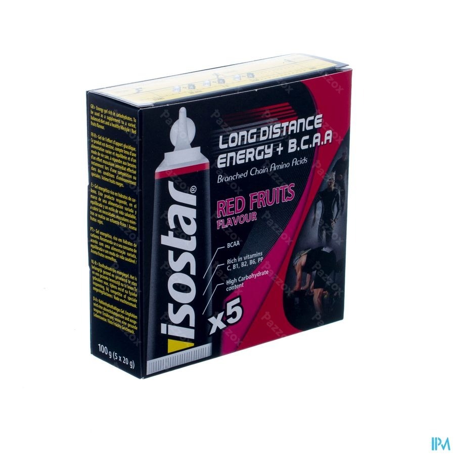 Isostar Endurance B.c.a.a. Red Fruits 5x20g