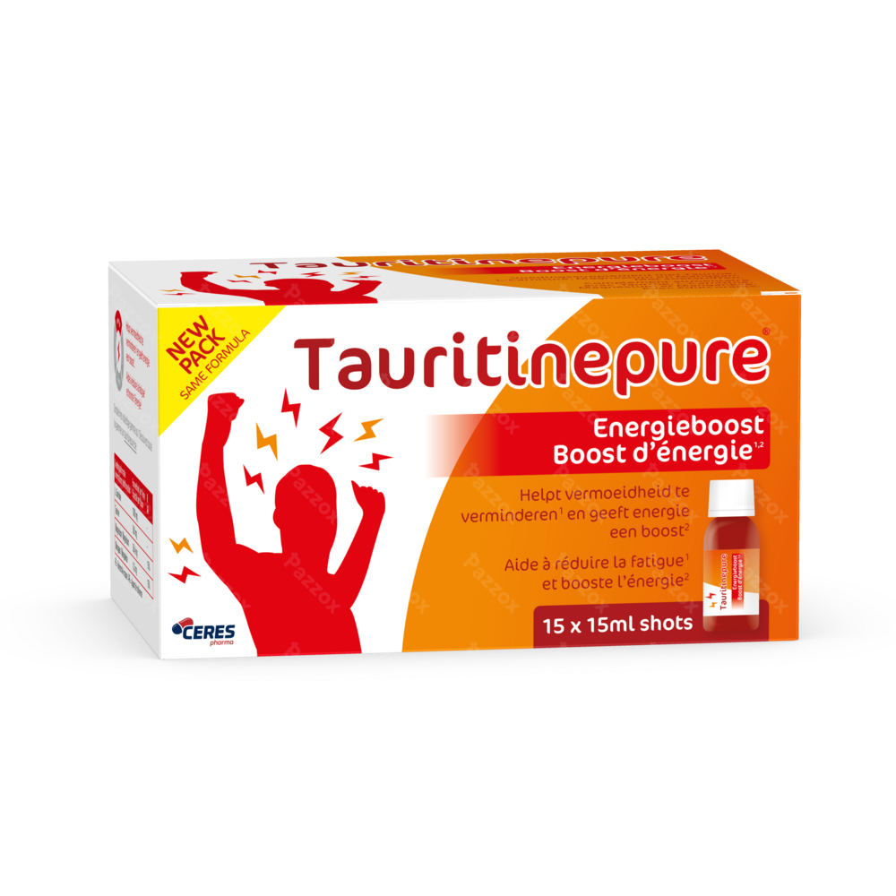 Tauritinepure Energieboost 15x15ml