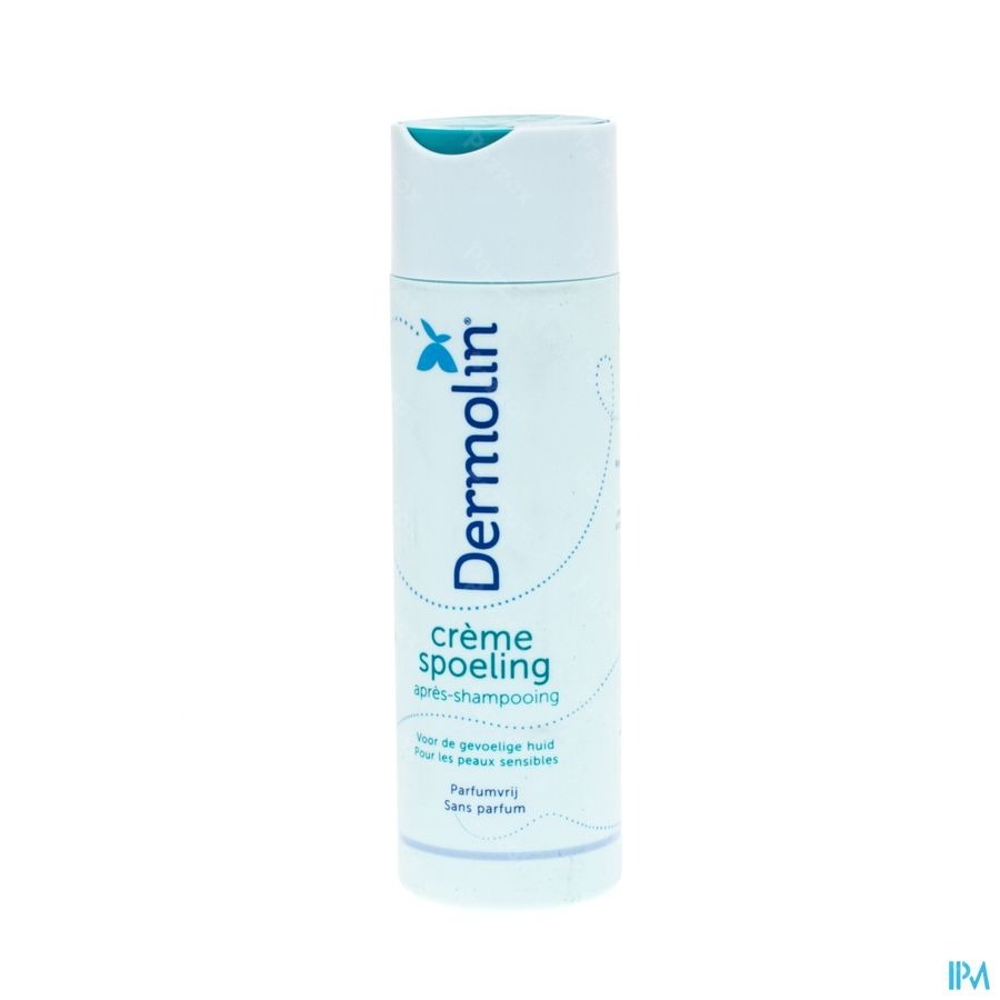Dermolin Crèmespoeling Gevoelige Huid Parfumvrij Tube 200ml
