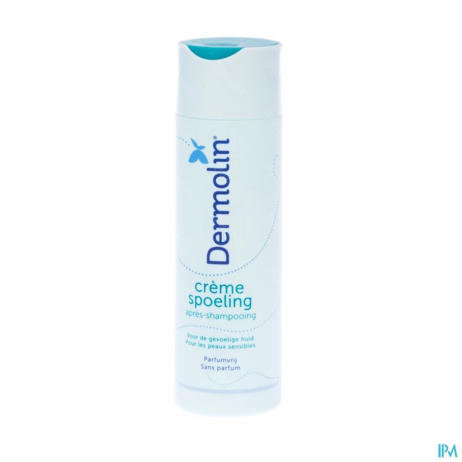 Dermolin Crèmespoeling Gevoelige Huid Parfumvrij Tube 200ml