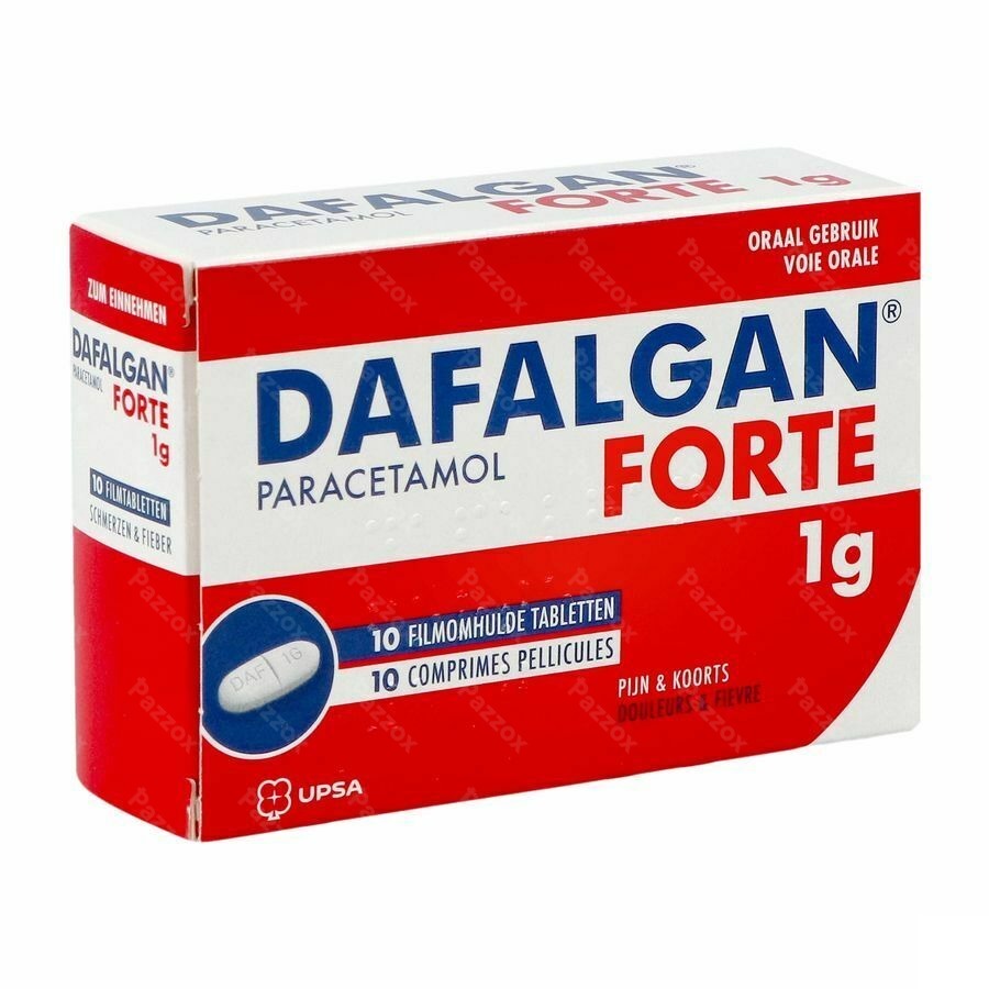 Dafalgan Forte 1g 10 Comprimés