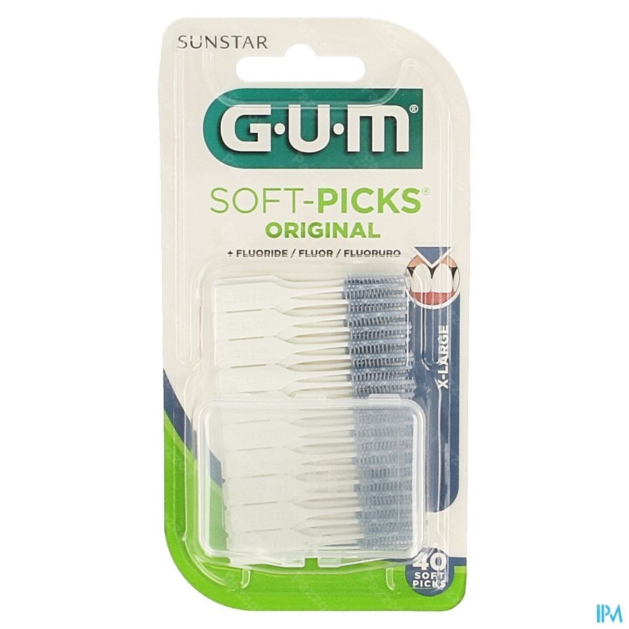 Gum Soft Picks Original X-large 40 636m40