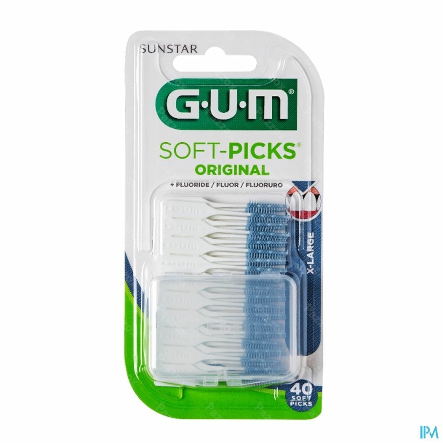 Gum Soft Picks Original X-large 40 636m40