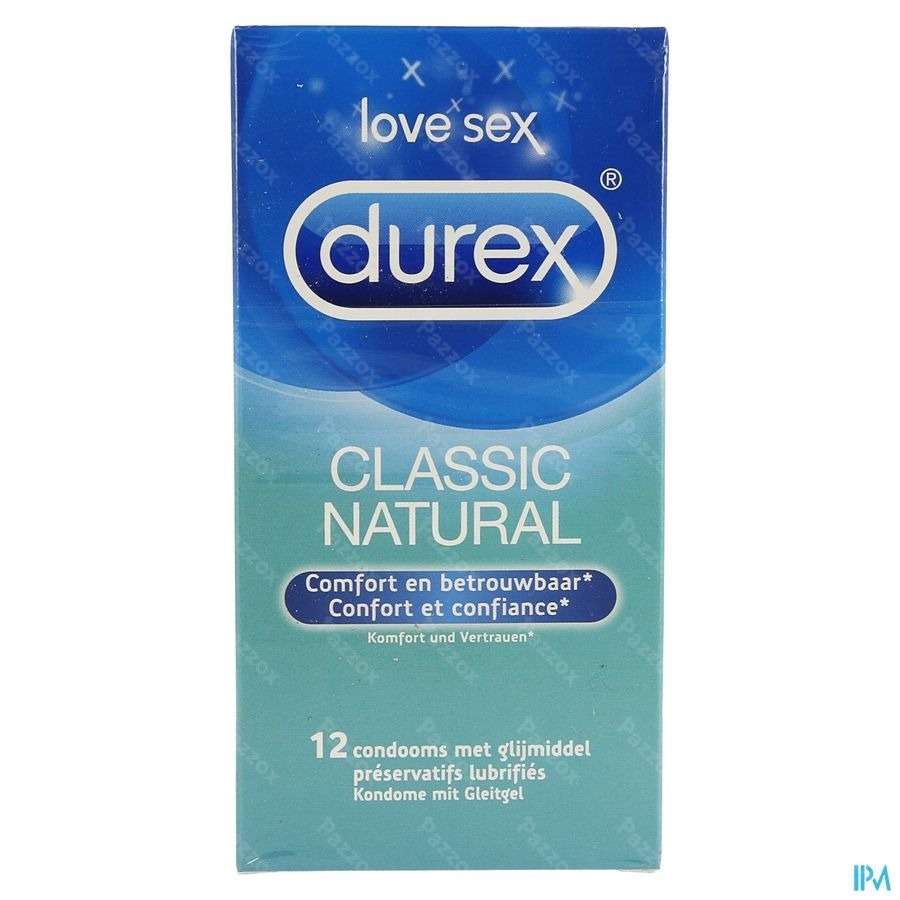 Durex Classic Preservatifs 12