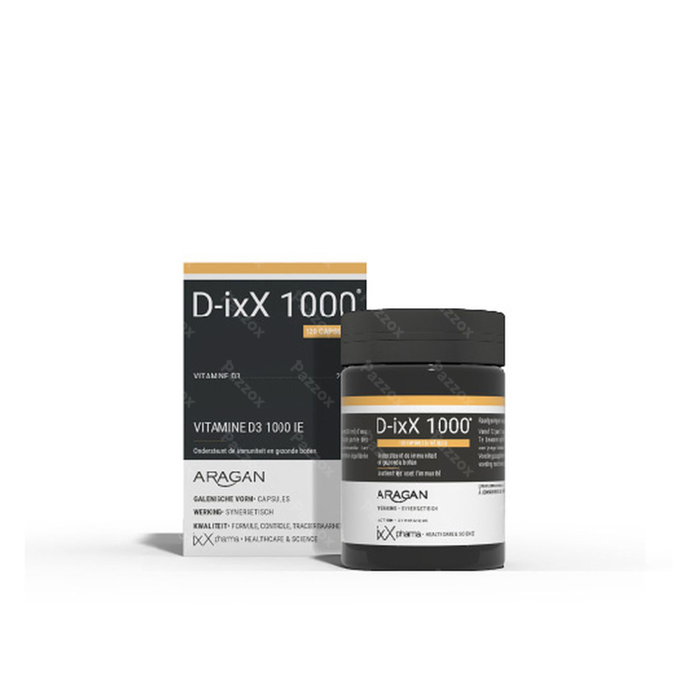 D-ixX 1000 IU 120 Capsules