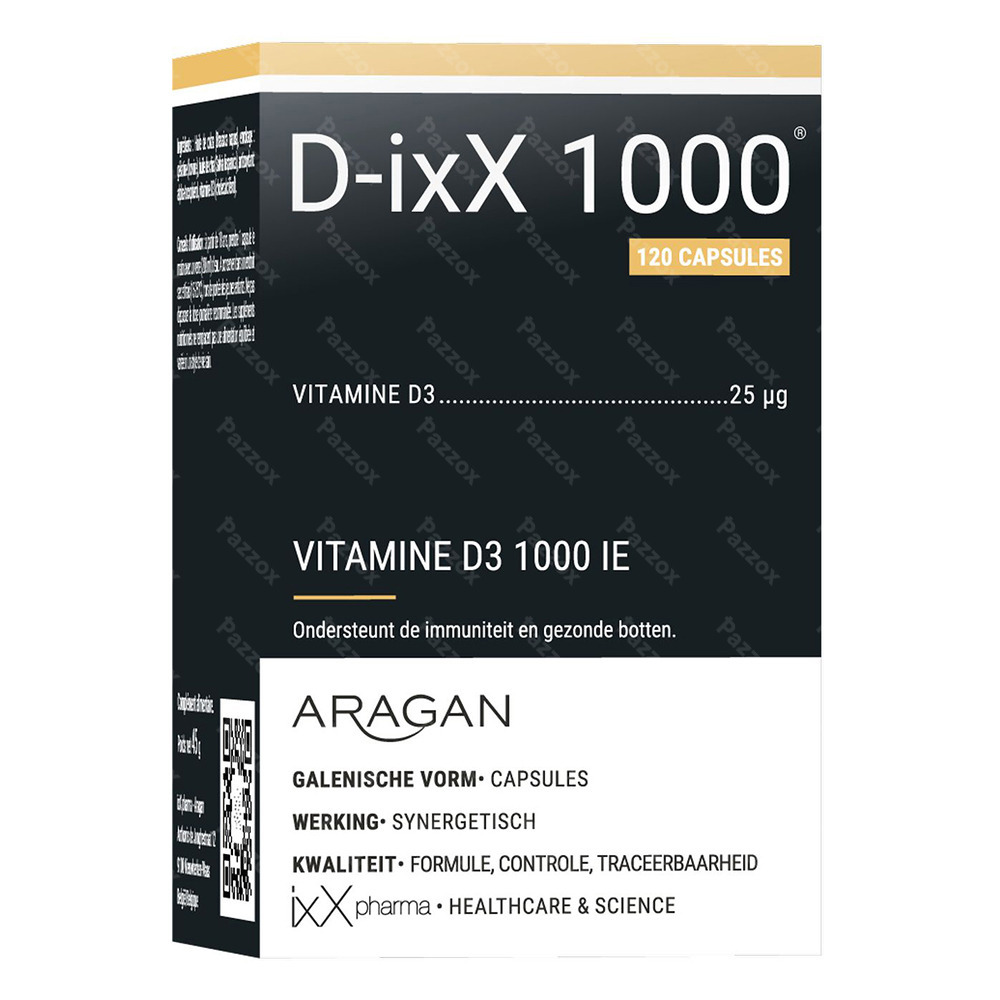 D-ixX 1000 IU 120 Capsules