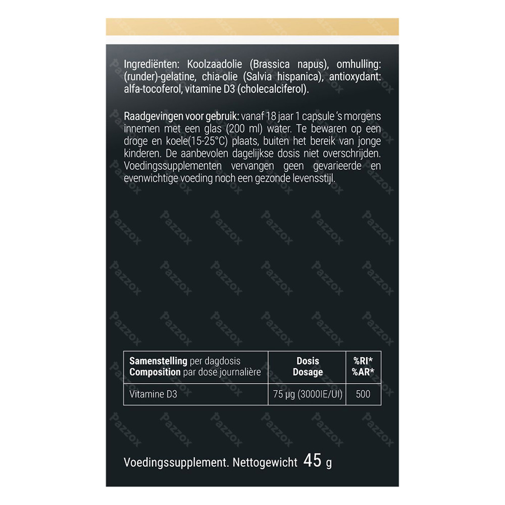 D-ixX 1000 IU 120 Capsules