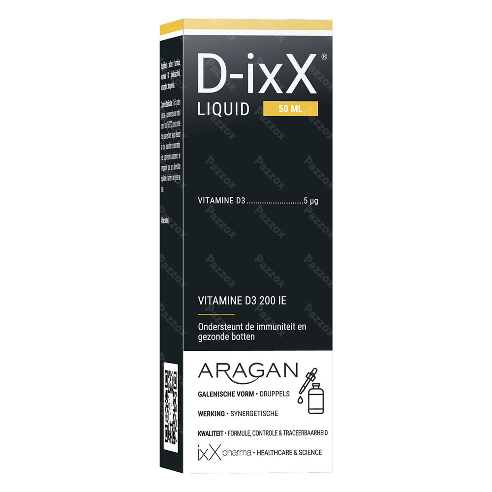 D-ixX Liquid Vitamine D Druppels 50ml