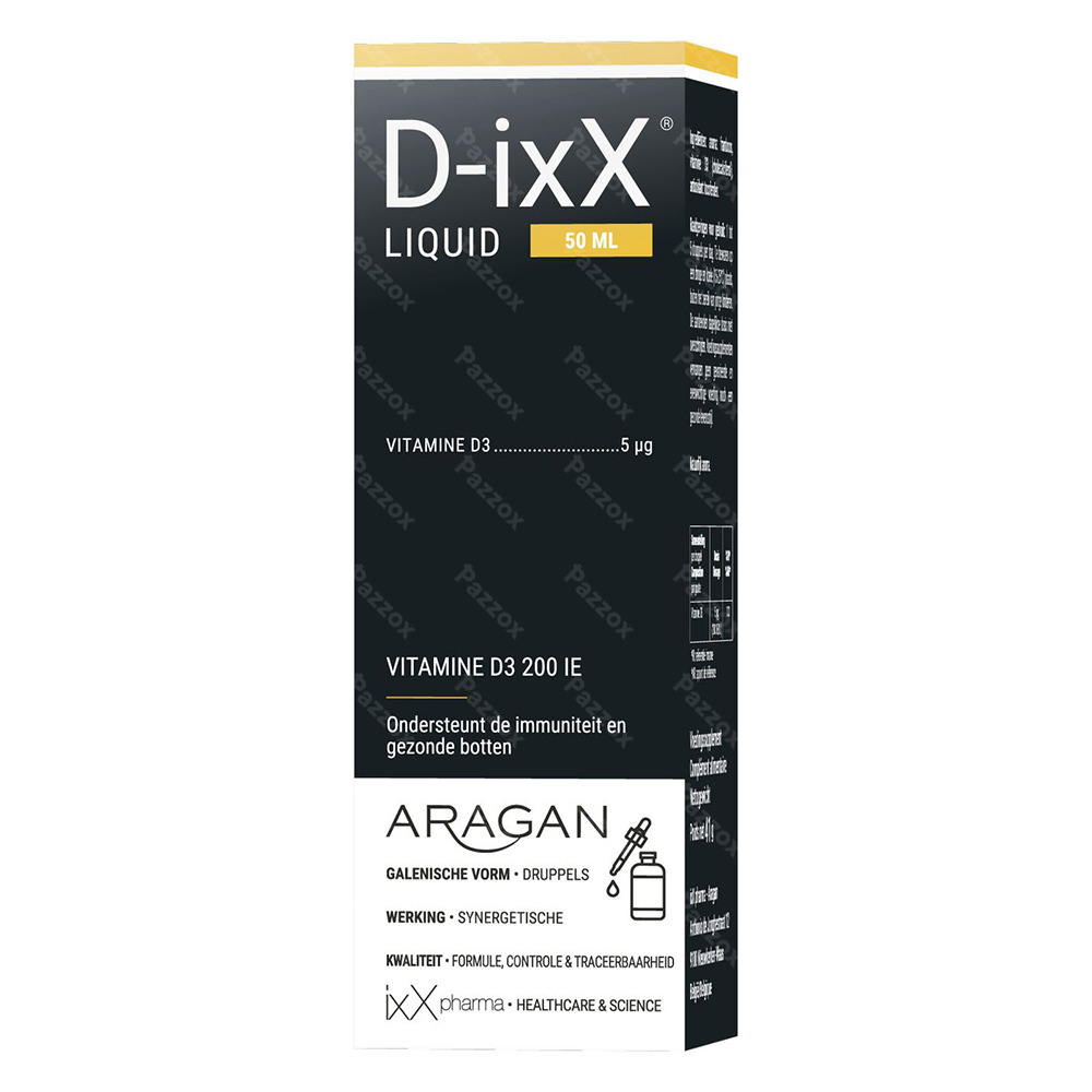 D-ixX Liquid Vitamine D Druppels 50ml