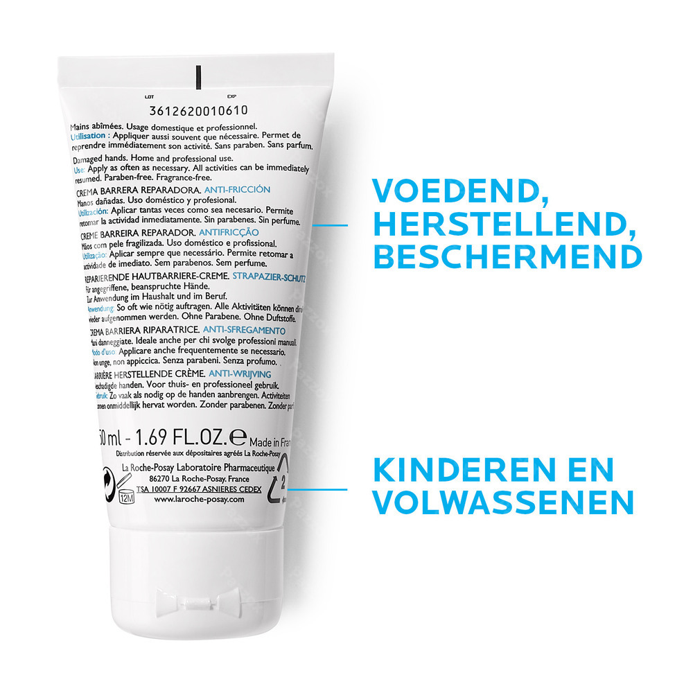 La Roche-Posay Cicaplast Handcrème Barrière 50ml