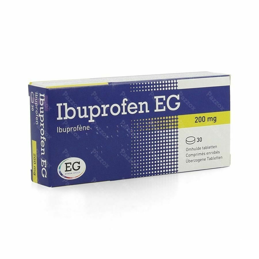 Ibuprofen EG 200mg 30 Comprimés